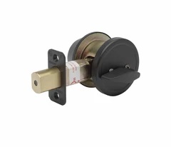 Commercial Grade 2 Security Single Cylinder Deadbolt In Satin Stainless